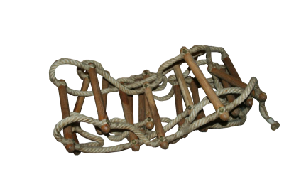 scaletta da palestra vintage